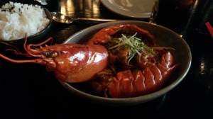 Lobster and Prawn Noodles